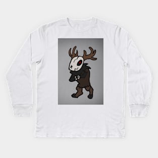 Cutie Wendigo Kids Long Sleeve T-Shirt